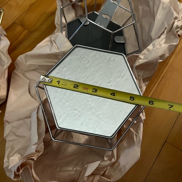 Anthropologie hexagon mirrors - Picture 7 of 9